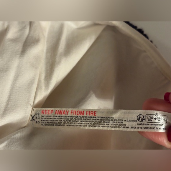 Free People Free Movement Fleece Patchwork Jacket Size Small - Picture 8 of 15